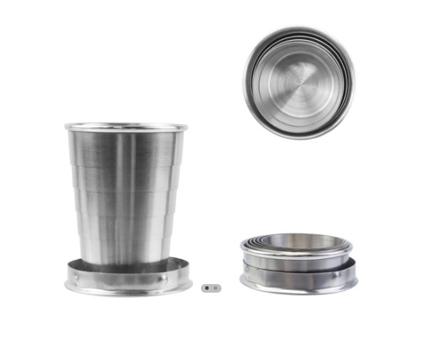 Miniatura 2 de Vaso plegable metálico